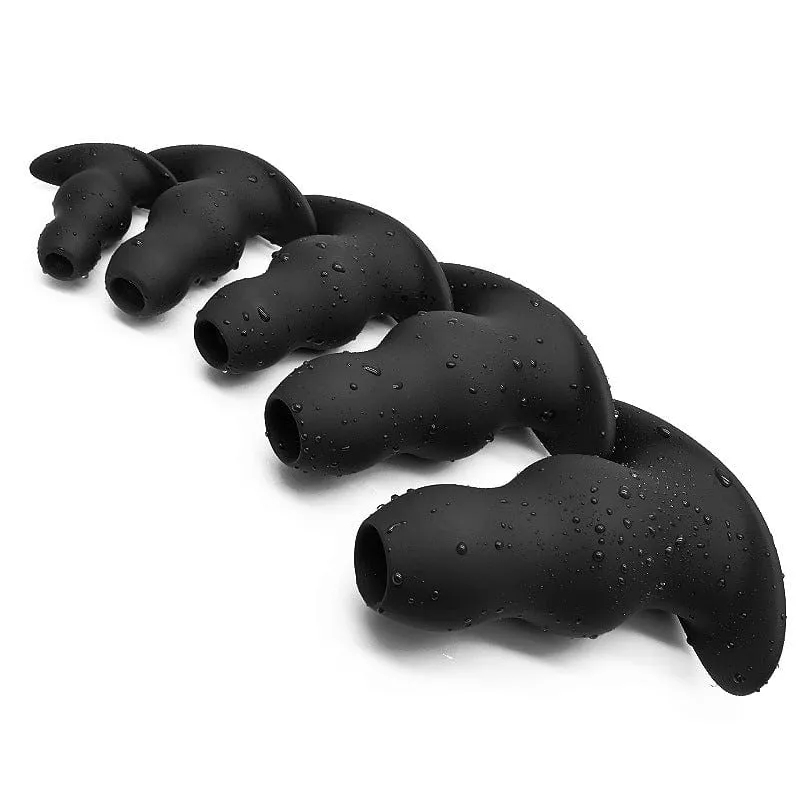0314M   Hollow Silicone Anal Plug