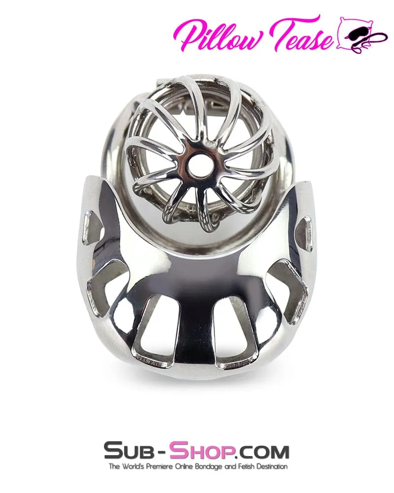 0974AR      Steel Ball Trap Wire Teasing Cock Cage Chastity - MEGA Deal