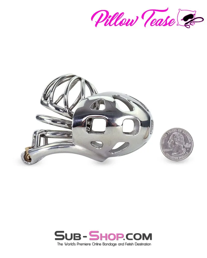 0974AR      Steel Ball Trap Wire Teasing Cock Cage Chastity - MEGA Deal
