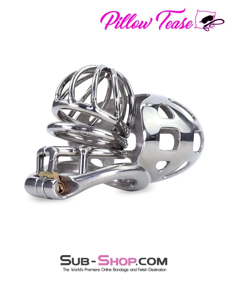 0974AR      Steel Ball Trap Wire Teasing Cock Cage Chastity - MEGA Deal