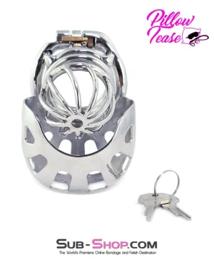 0974AR      Steel Ball Trap Wire Teasing Cock Cage Chastity - MEGA Deal
