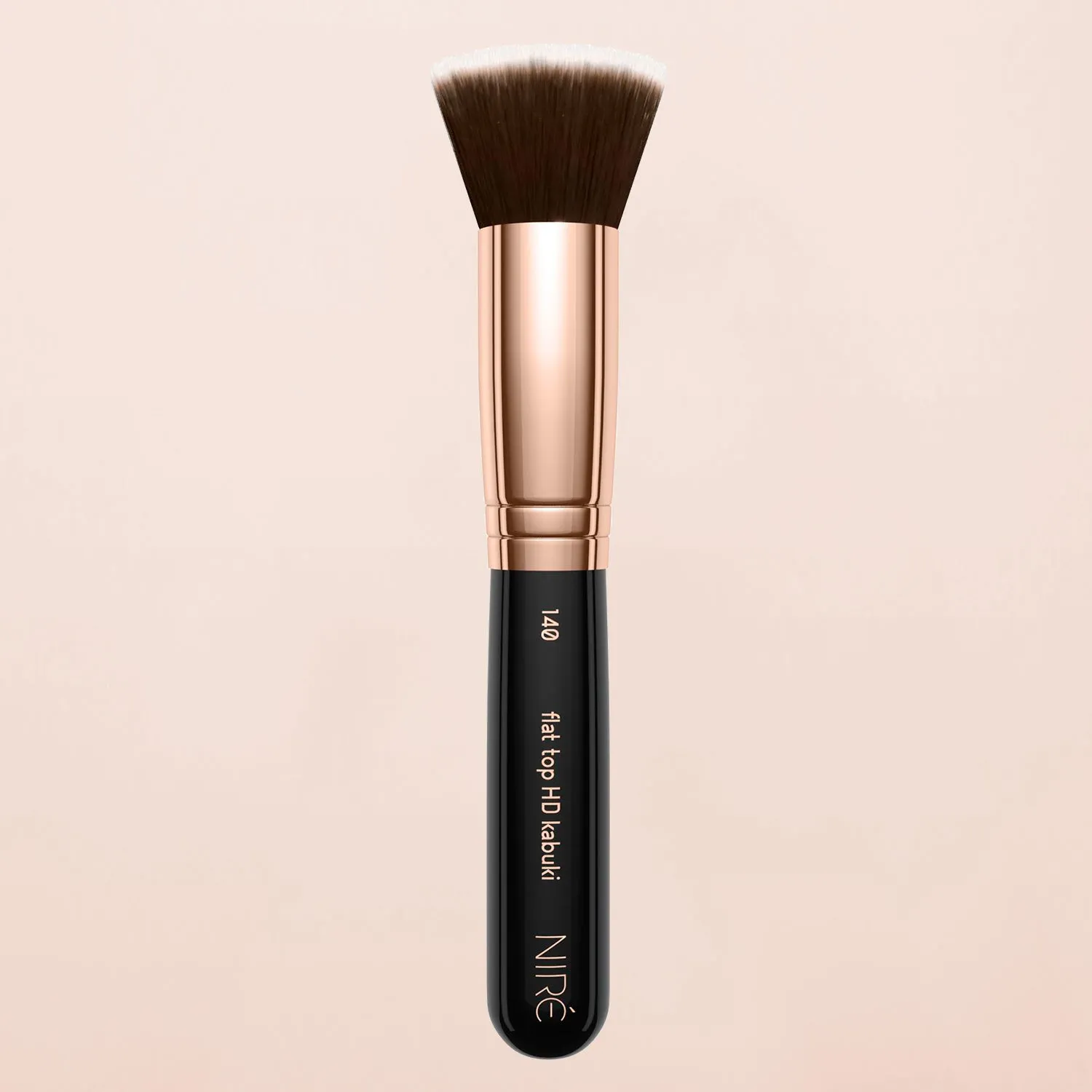 140 Flat Top HD Kabuki Brush with Mini Beauty Blender