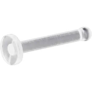 18 Gauge Clear Flat Bioplast Nose Retainer