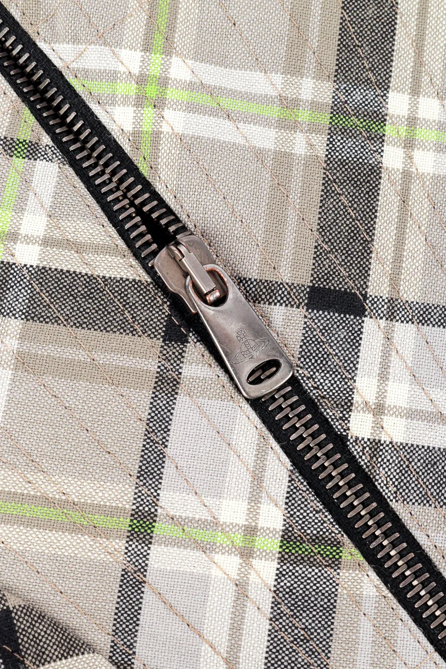 2021 F/W Plaid Portrait Corset