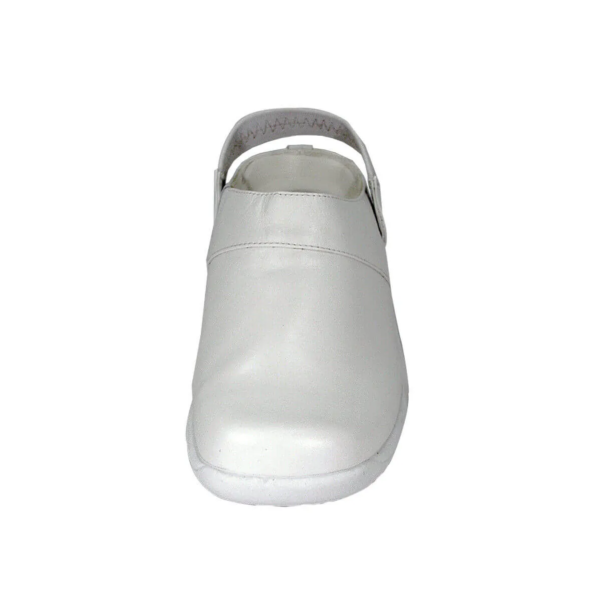 24 HOUR COMFORT Callie Women's Wide Width Leather Clogs