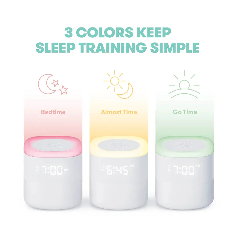 3-in-1 Sound Machine   When-To-Wake Clock/Light