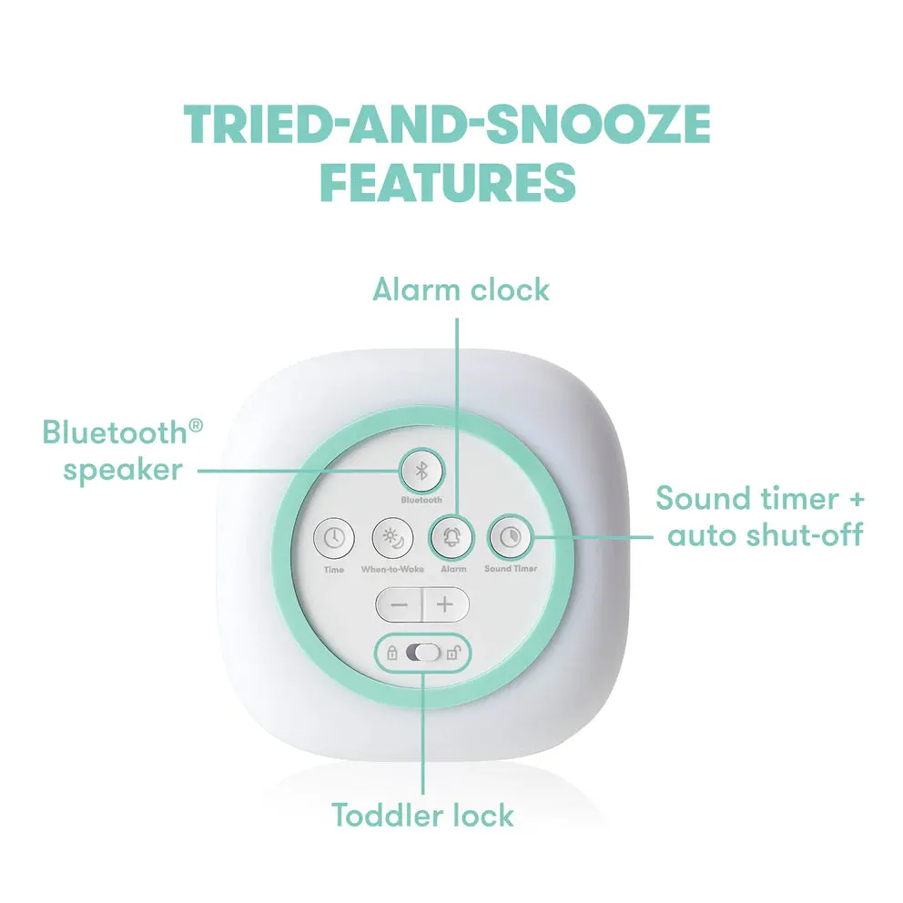 3-in-1 Sound Machine   When-To-Wake Clock/Light