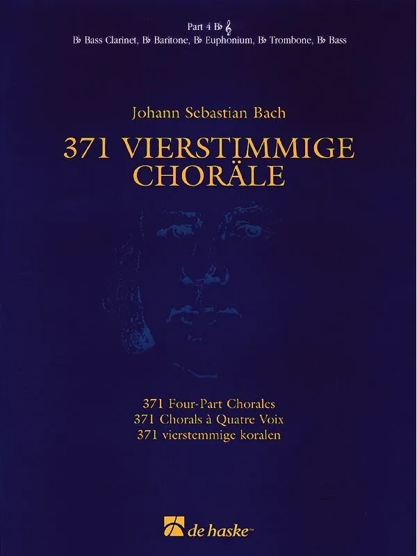 371 FOUR PART CHORALES PART 4 B FLAT TREBLE CLEF