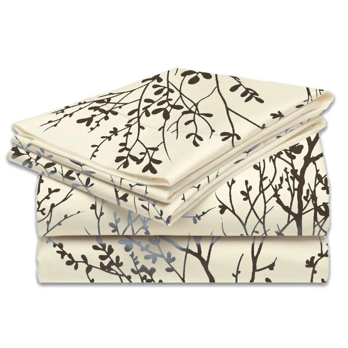 4-Piece Set: Super-Soft 1600 Series Foliage Sheets