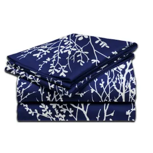 4-Piece Set: Super-Soft 1600 Series Foliage Sheets