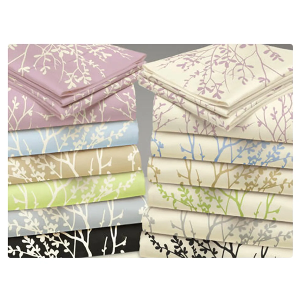 4-Piece Set: Super-Soft 1600 Series Foliage Sheets