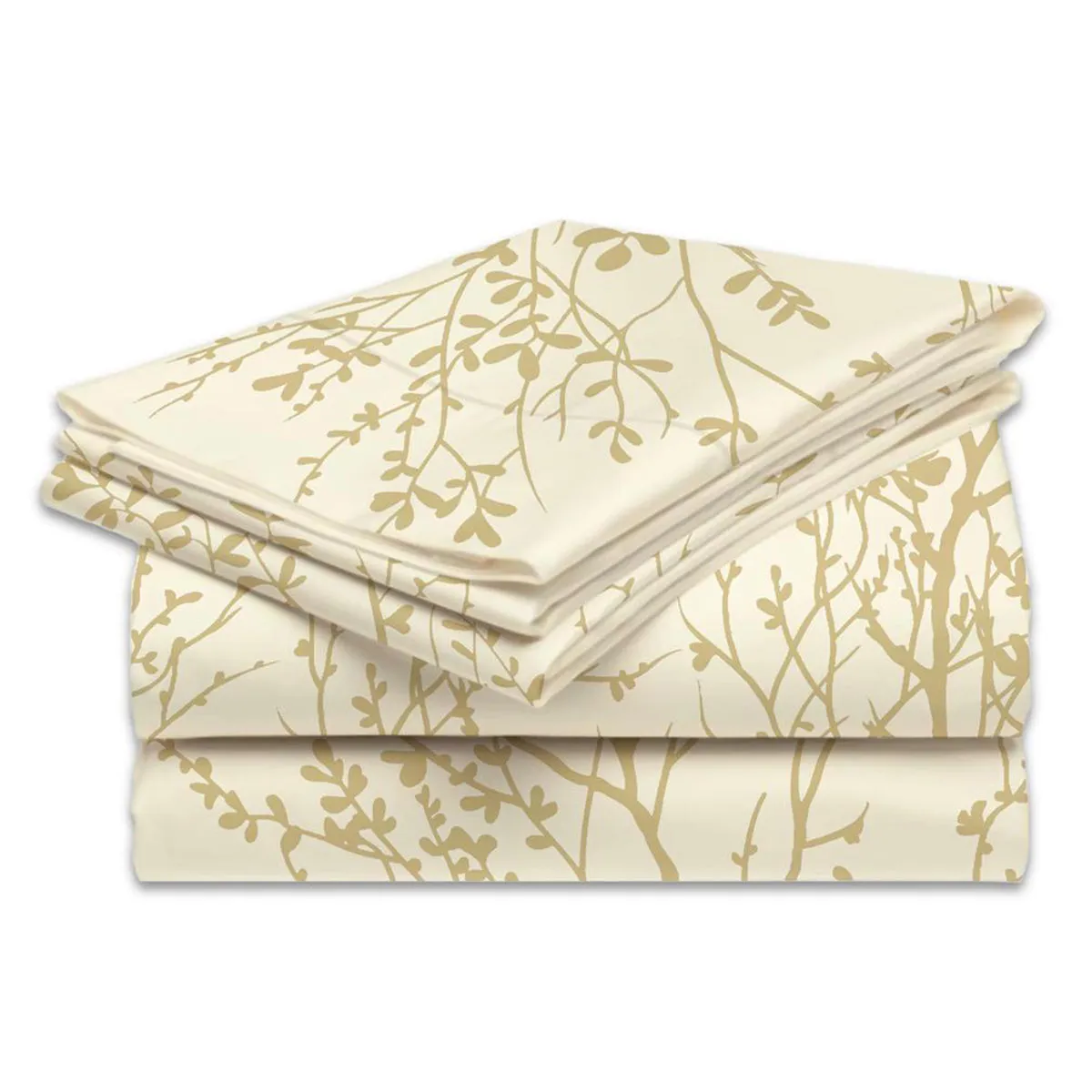 4-Piece Set: Super-Soft 1600 Series Foliage Sheets