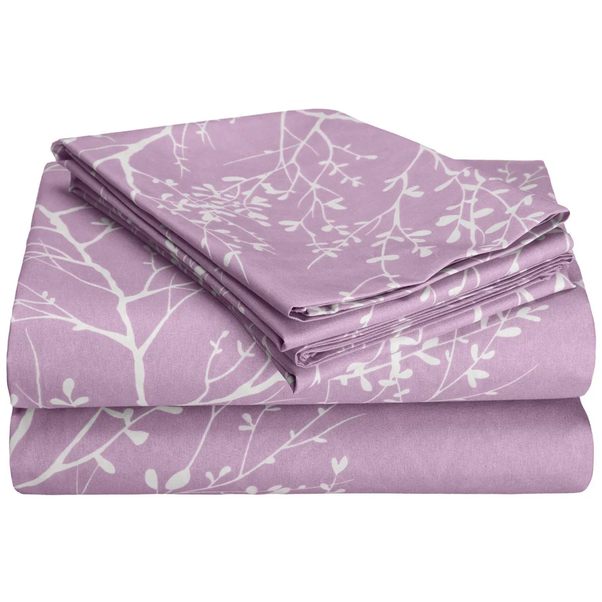 4-Piece Set: Super-Soft 1600 Series Foliage Sheets