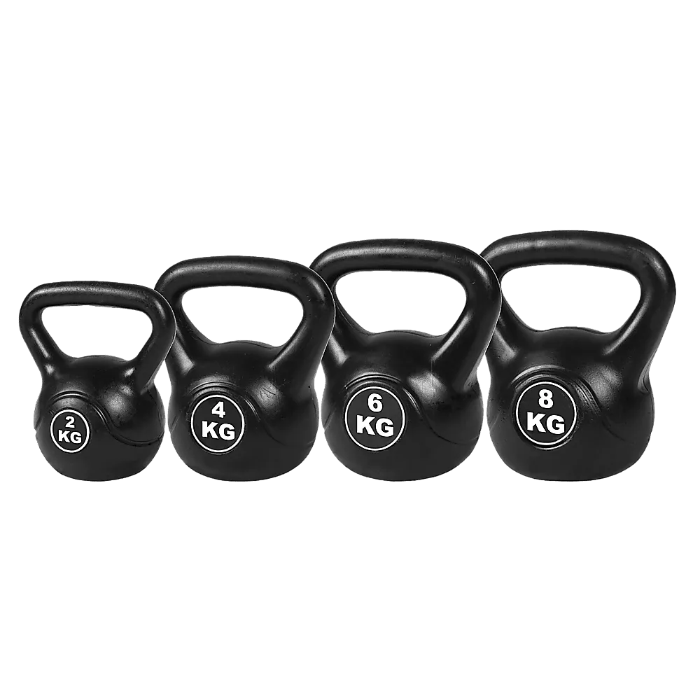 4pcs Exercise Kettle Bell Weight Set 20KG [ONLINE ONLY]