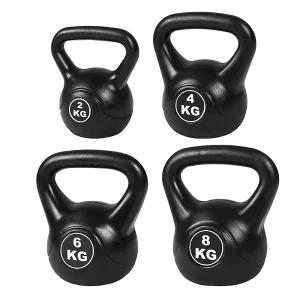 4pcs Exercise Kettle Bell Weight Set 20KG [ONLINE ONLY]