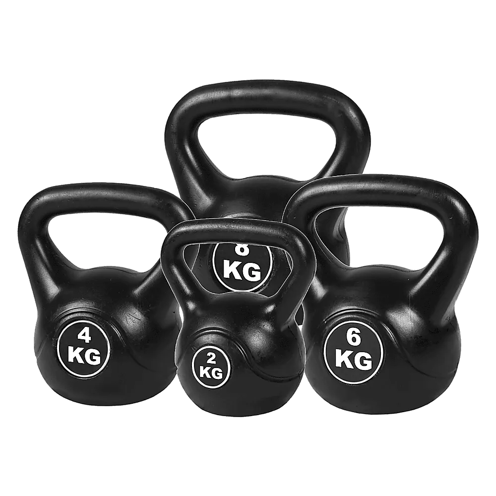 4pcs Exercise Kettle Bell Weight Set 20KG [ONLINE ONLY]