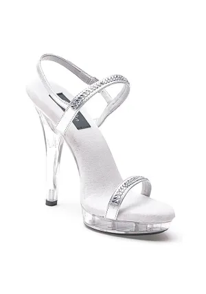 5 Heel Rhinestone Sandal.
