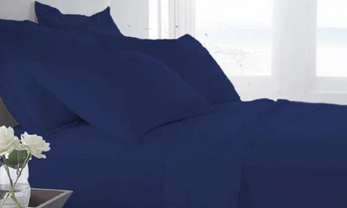 6-Piece 1600 Series Ultra Soft Bed Sheet Set