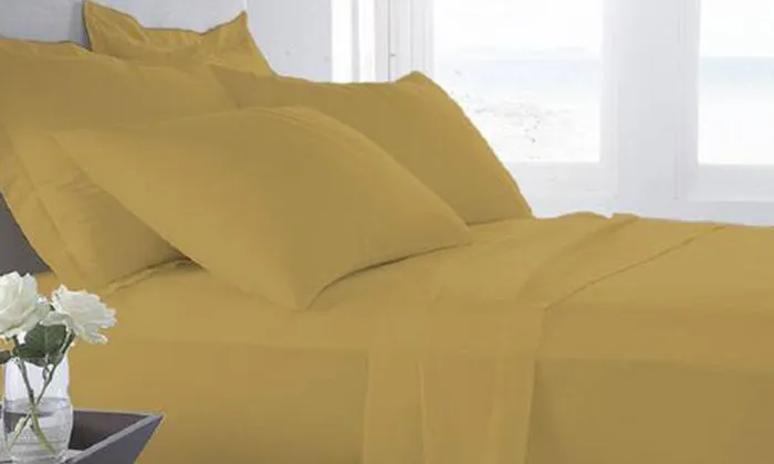 6-Piece 1600 Series Ultra Soft Bed Sheet Set