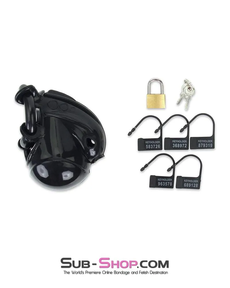 6897M      Full Coverage Cock Locker Male Chastity Tease and Denial Cage