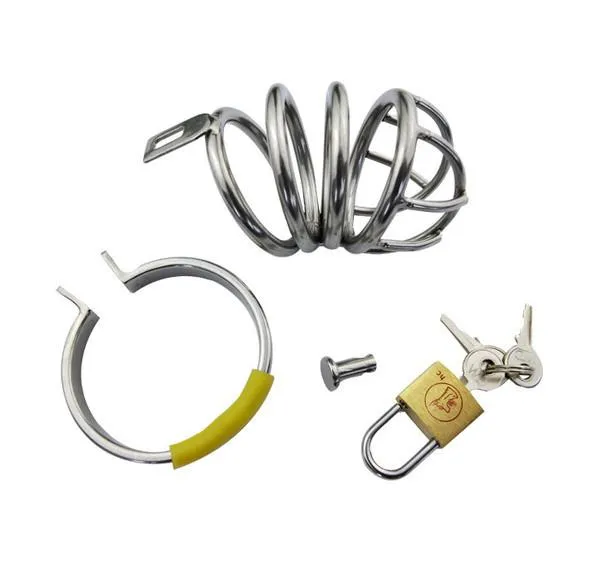7154AR      Un-Erector Set Locking Steel Male Chastity Device - MEGA Deal