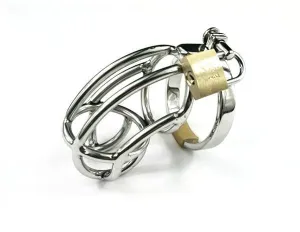 7156AR      Locked in Tight Short Locking Cock Chastity Device - MEGA Deal