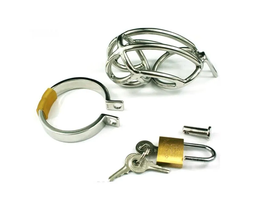 7156AR      Locked in Tight Short Locking Cock Chastity Device
