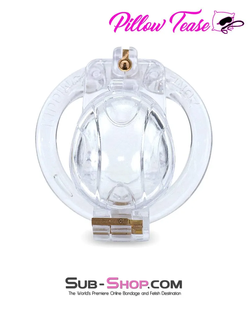 7900AR      Porthole 2 Lock Cock Teasing and Torment Chastity Device