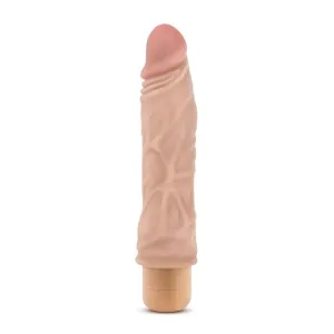9-inch Blush Novelties Flesh Pink Realistic Penis Dildo with Vein Details