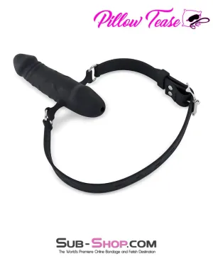 9840DL      Double Ended Locking Silicone Breather Penis Gag - MEGA Deal