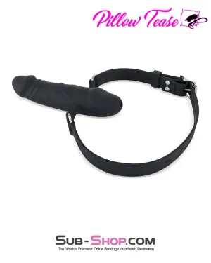 9840DL      Double Ended Locking Silicone Breather Penis Gag