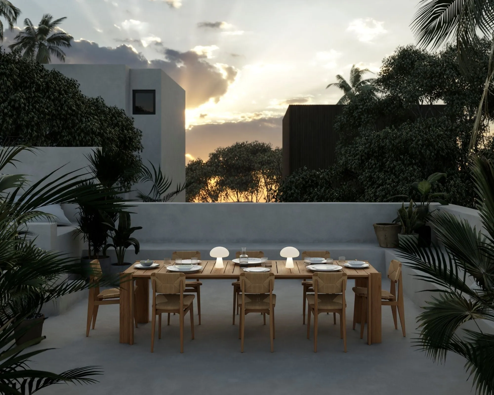 Atmosfera Dining Table - 209 x 105