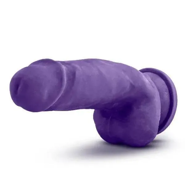 Au Natural Bold Beefy 7in Dildo Purple