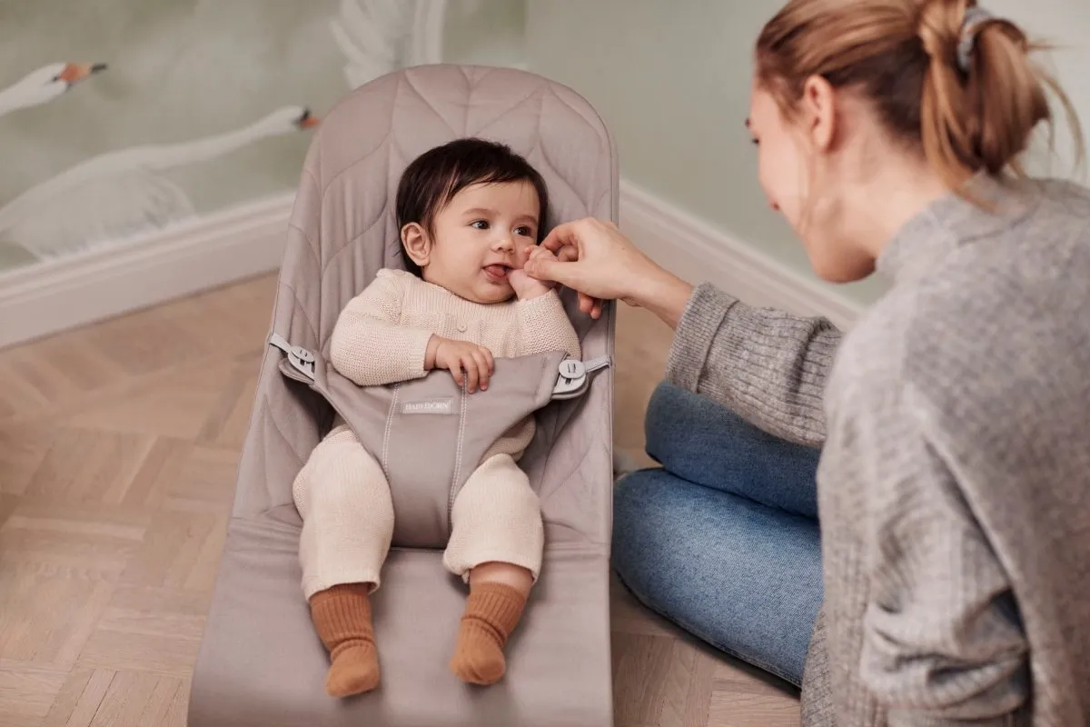 BabyBjorn Bouncer Bliss - Cotton Petal Quilt