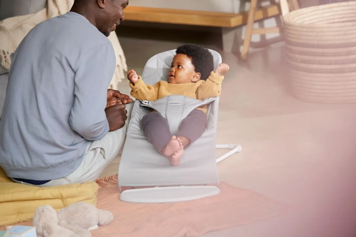 BabyBjorn Bouncer Bliss - Cotton Petal Quilt