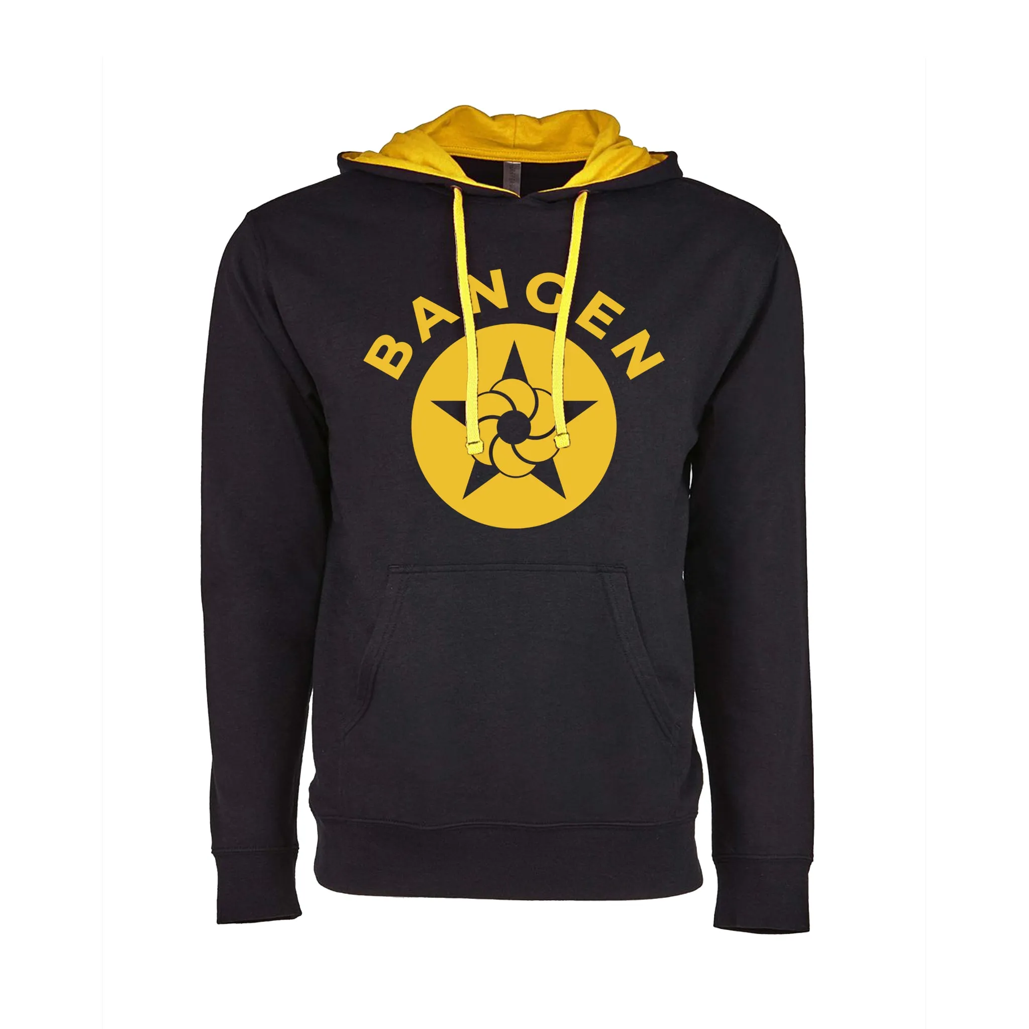 Bangen Ninja, French Terry Pull-Over Hoodie, Adult Unisex
