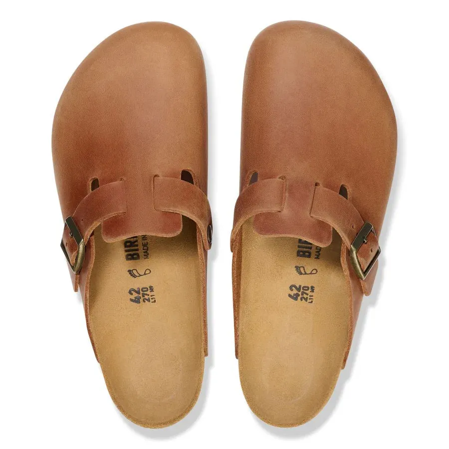 Birkenstock - Boston Leather Cognac