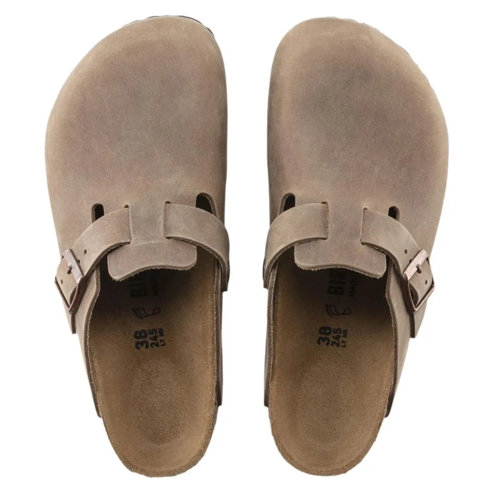 Birkenstock Unisex Boston Tobacco Oiled Leather