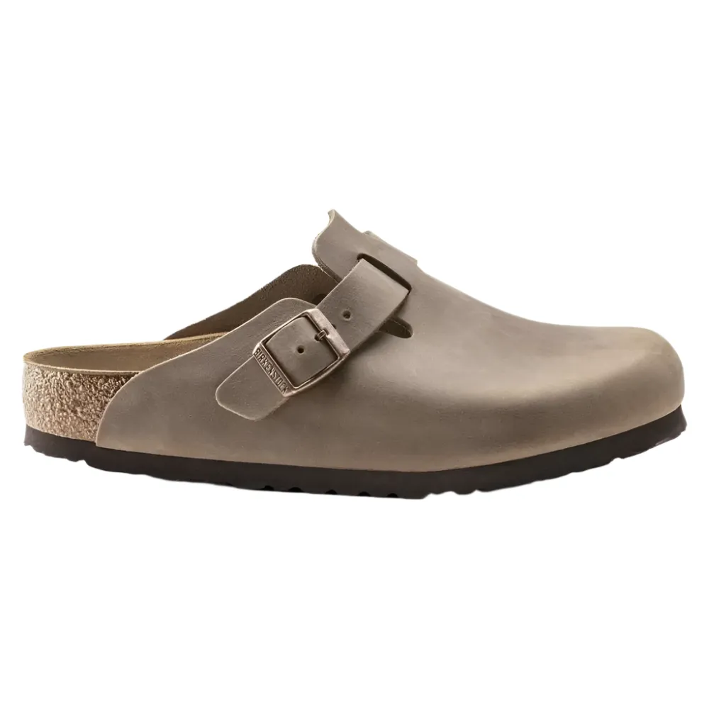 Birkenstock Unisex Boston Tobacco Oiled Leather
