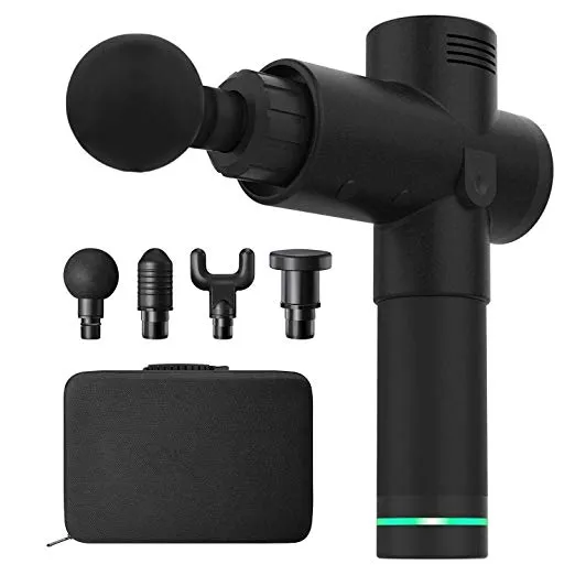 Black Professional Deep Tissue Massager for Muscle | Actinput