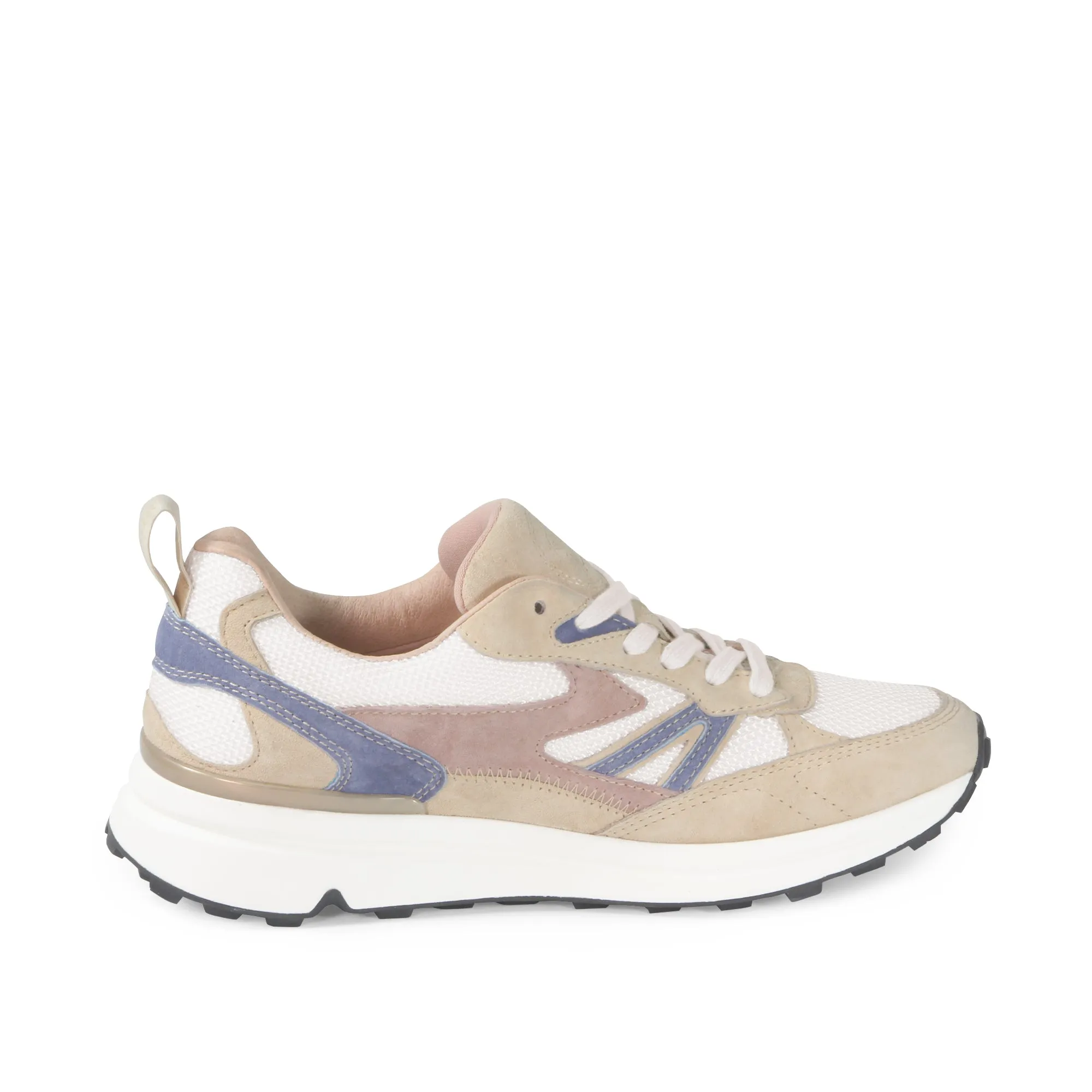 BMS Mesh Lace-Up Sneakers (Angora)