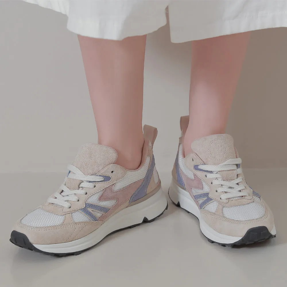 BMS Mesh Lace-Up Sneakers (Angora)