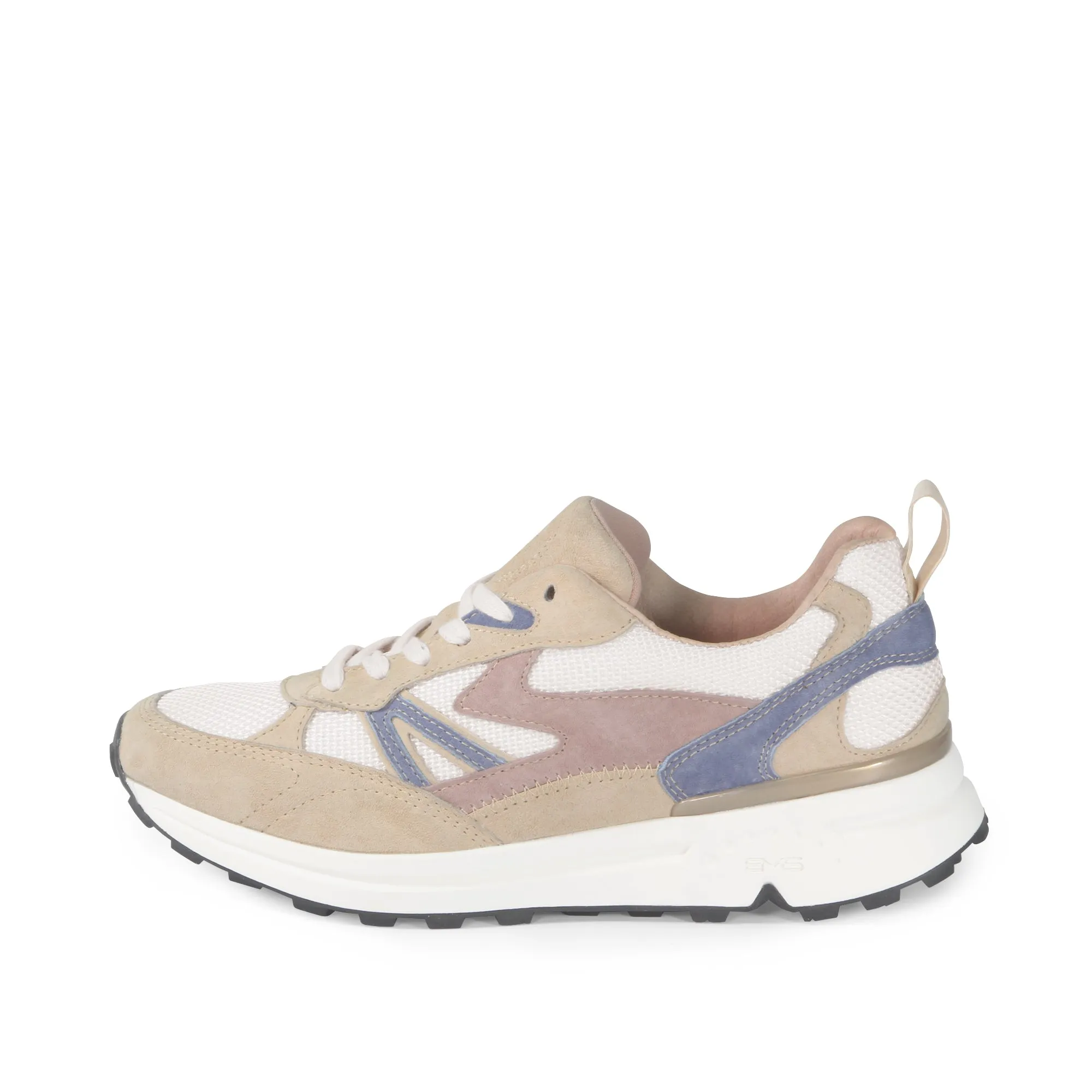 BMS Mesh Lace-Up Sneakers (Angora)
