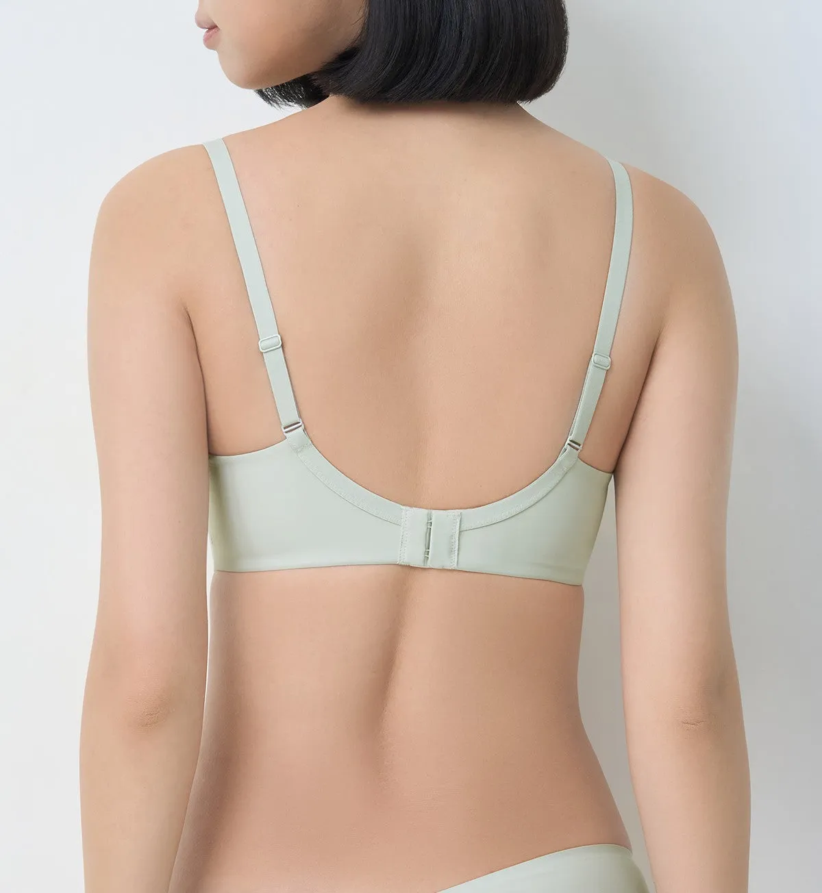 Body Make Up Illusion Lace Wired Half Cup Padded Bra