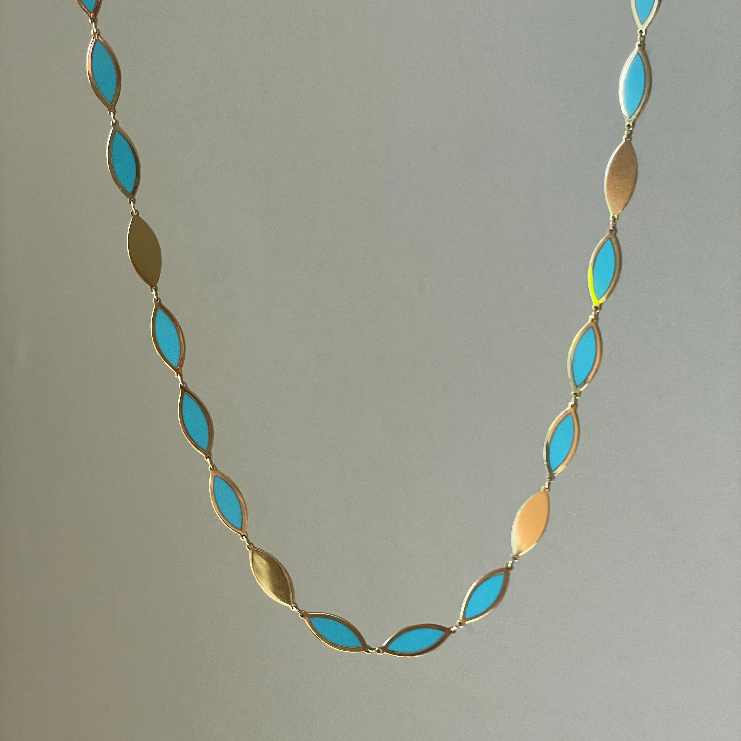 BOHEME THIRD EYE TURQUOISE NECKLACE