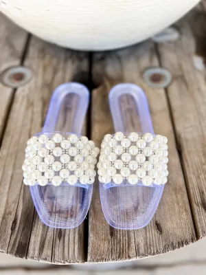Bryer Clear Pearl Sandal