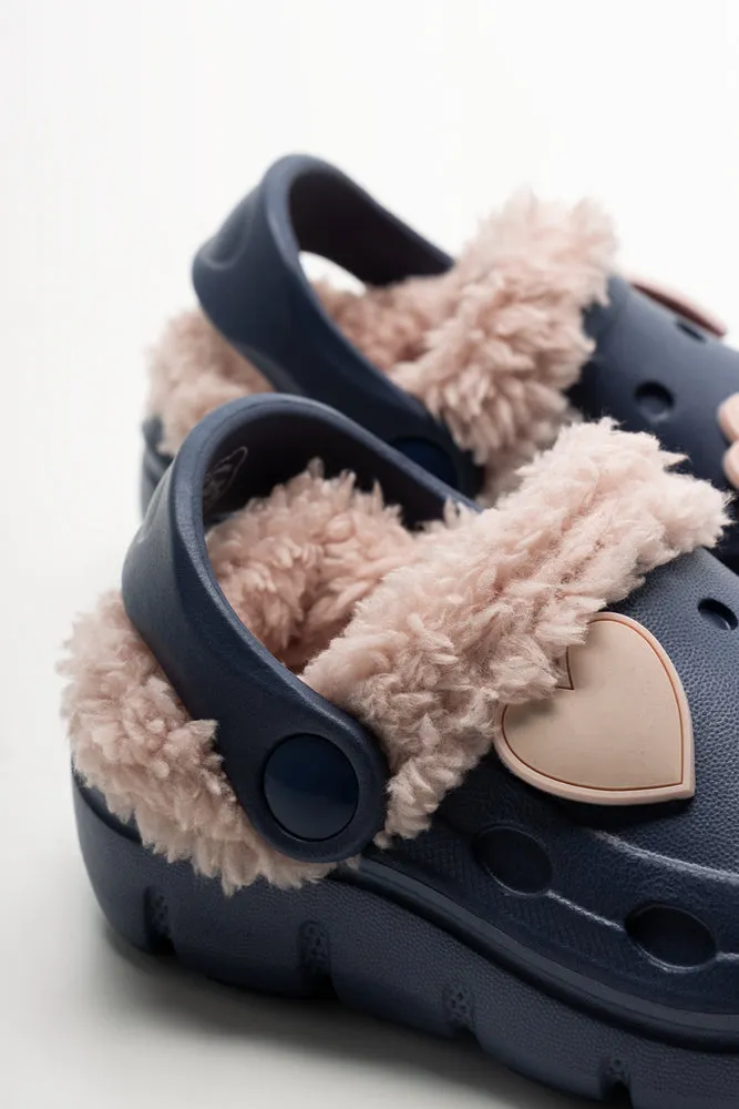Butterfly Clogs Navy