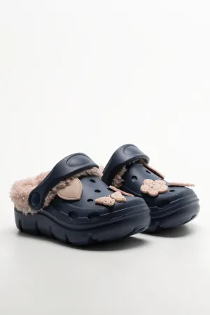 Butterfly Clogs Navy