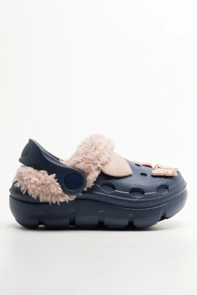 Butterfly Clogs Navy
