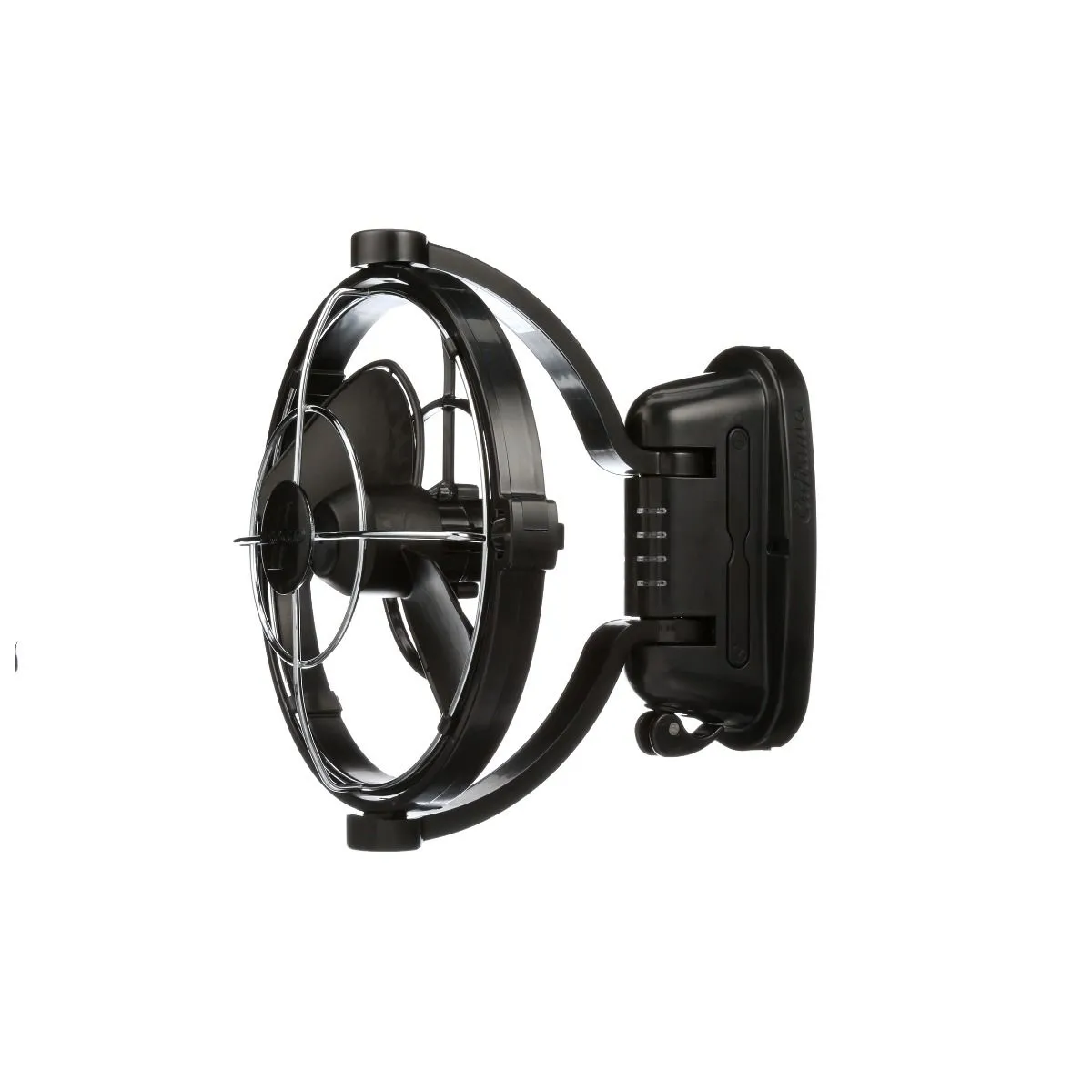 Caframo Sirocco II 12/24V Gimbal Fan Three Speed 7  Black